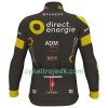 Cykeltøj Langærmet + Bib Cykelbukser 2017 Direct Energie N001